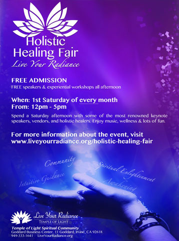 holistic healing fair ad
